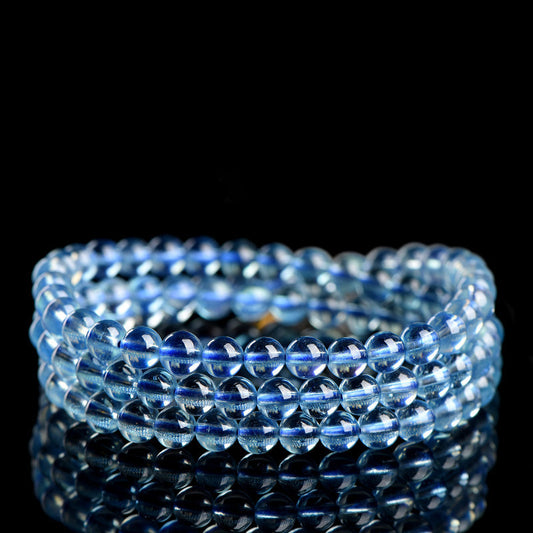 Aquamarine Multi-laps bracelet