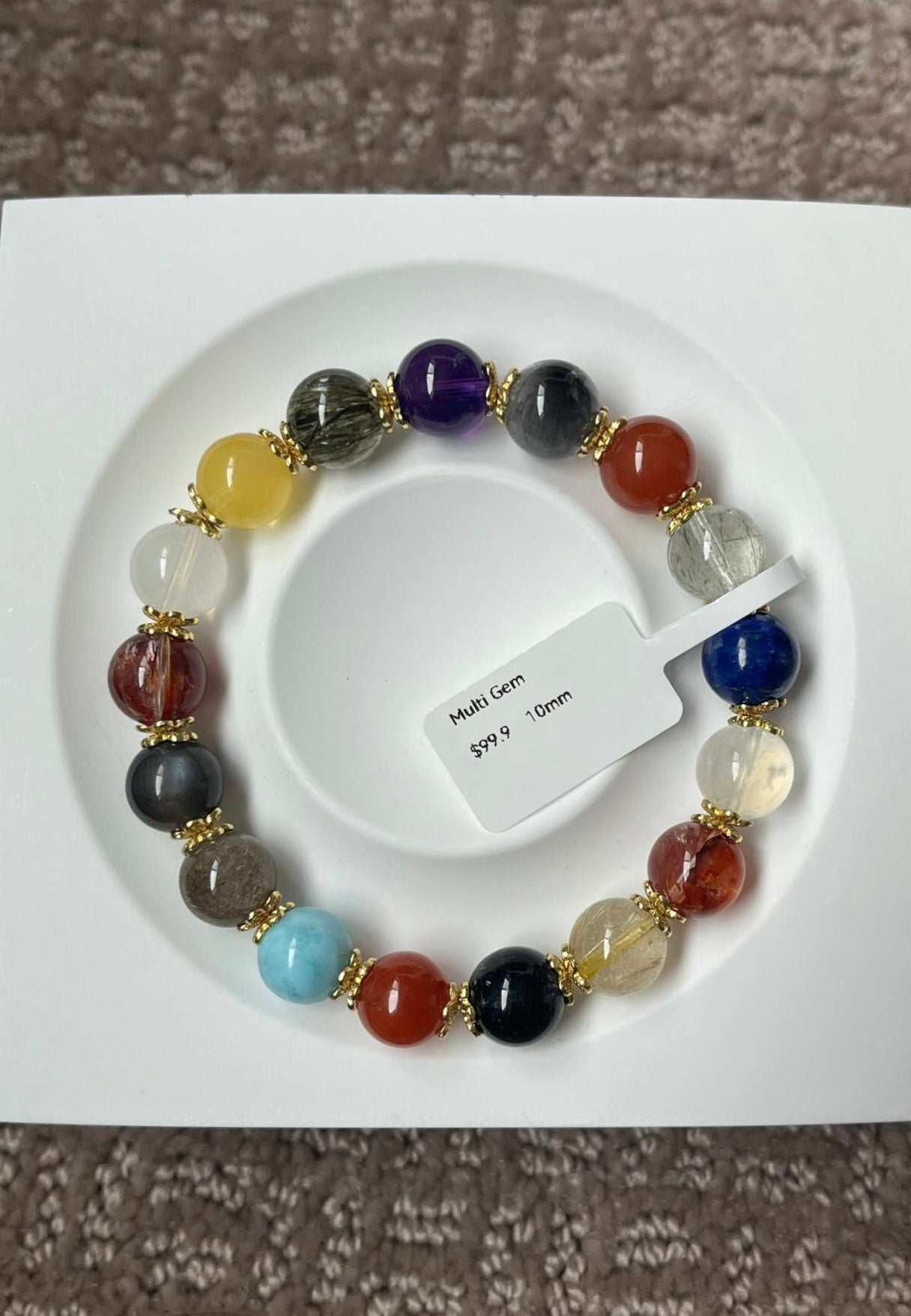 Multi Gem bracelet