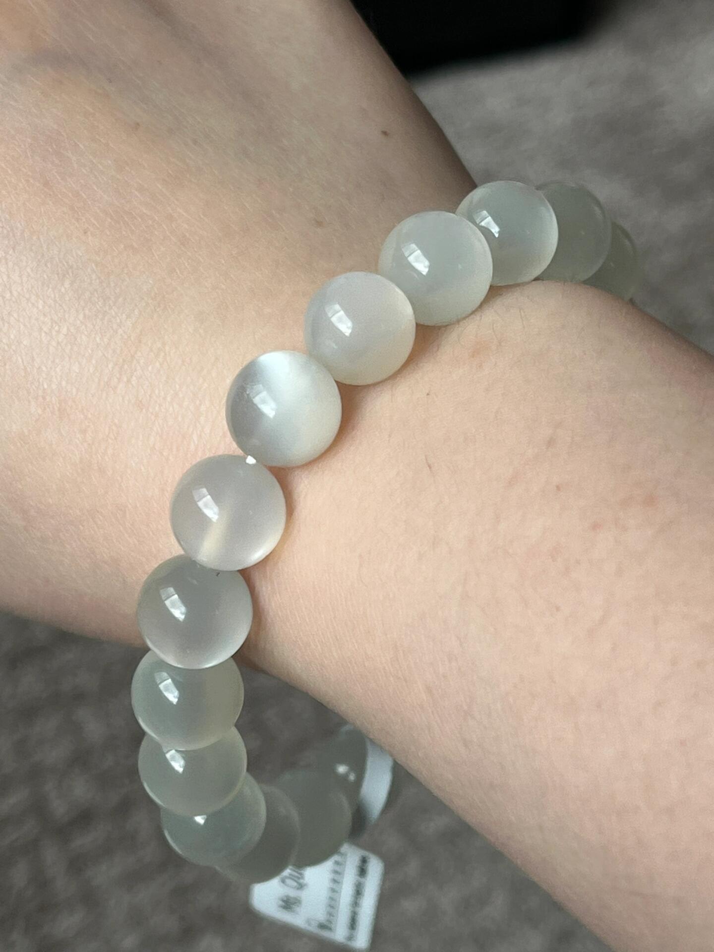 White Moon Stone bracelet