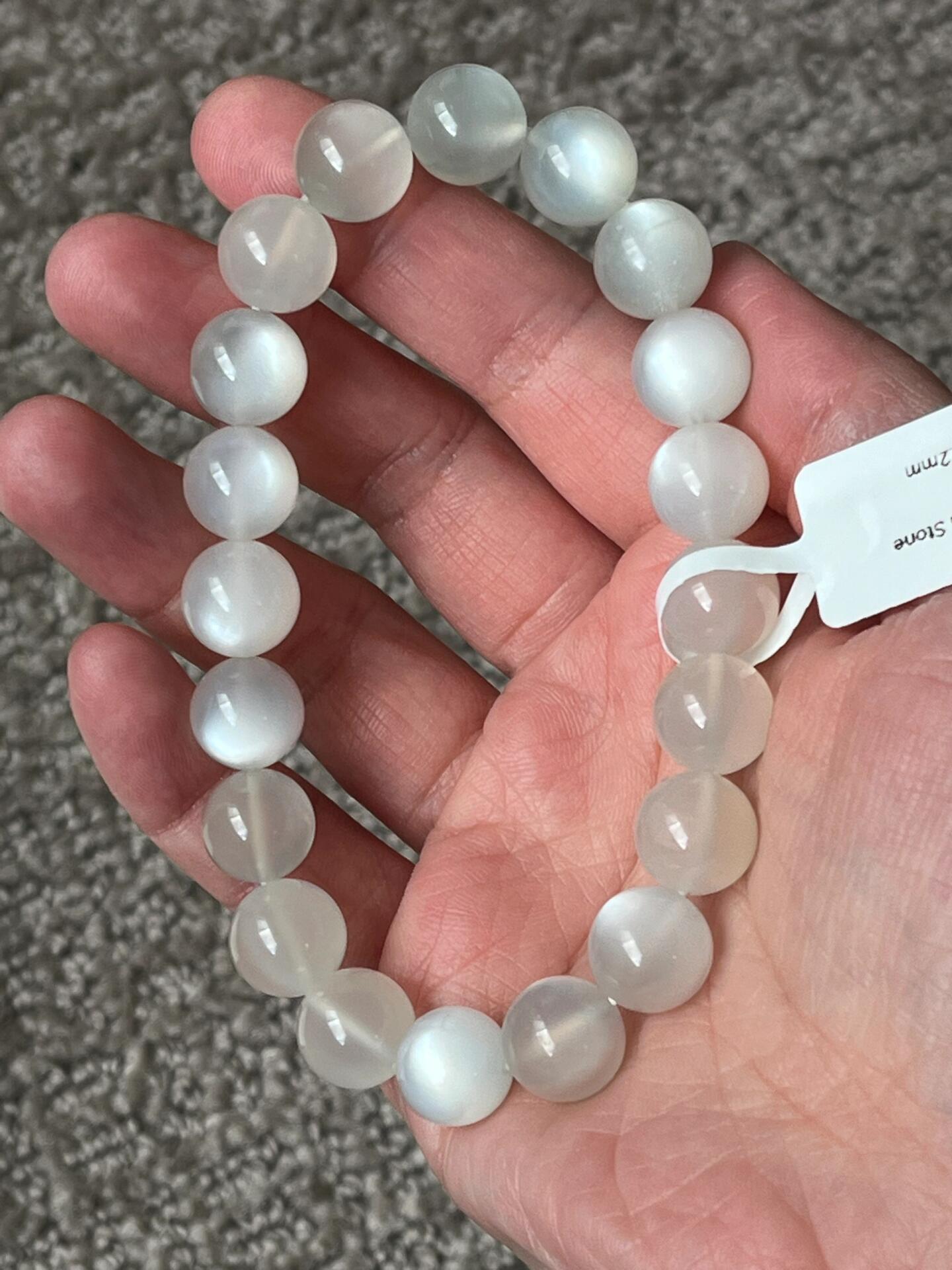 White Moon Stone bracelet